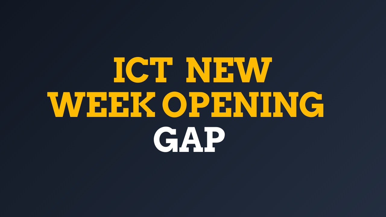 ICT New Week Opening Gap